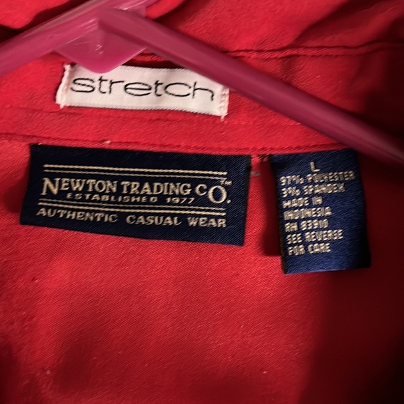 Newton trading co heavy shirt/ light jacket.  New but no tags - Picture 3 of 3